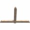 Ekena Millwork Eugene Smooth Timber Gable Bracket, Douglas Fir, 72"W x 48"H x 3 1/2"D x 5 1/2"F, 16/12 Pitch GBW072X48X0406EUG00SDF - alternate 4